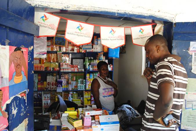 Engaging drug shops will increase family planning method choice and access, help reduce unmet need, and contribute to the continuous use of contraception among current users. Photo: FHI 360.